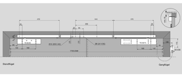 Dormakaba Türschließer TS 99 FL–für GSR